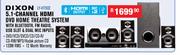 Dixon 5.1 Channel HDMI DVD Home Theatre System LY-HT502