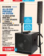 Dixon All In One Portable PA System PURESLIM