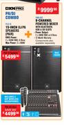 DXN Pro Speakers + Amplifier PA/DJ Combo