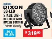 Dixon 36-LED Stage Light RGB Light With DMX512 Control DNPL001