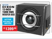 Dixon 12 Inch 150W RMS Woofer Box BX12/150