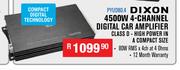 Dixon 4500W 4 Channel Digital Car Amplifier PYUD80.4