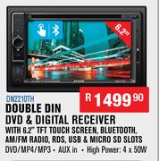 Dixon Double Din DVD & Digital Receiver DN2210TH