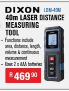 Dixon 40m Laser Distance Measuring Tool LDM-40M