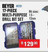 Beyer 17 Piece Multi Purpose Drill Bit Set M1701