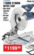 Dixon 1100W 210MM Mitre Saw J1GZP210