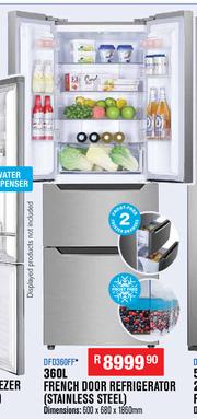 Dixon french door hot sale fridge