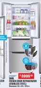 Dixon 360L French Door Refrigerator (Stainless Steel) DFD360FF