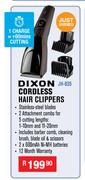Dixon Cordless Hair Clippers JH-835
