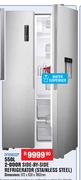 Dixon 550L 2 Door Side By Side Refrigerator (Stainless Steel) DF550SSD