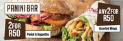 Panini & Baguettes Assorted Wraps-For Any 2