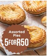 Assorted Pies-For 5