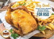Food Lover's Butter Brined Whole Chicken & Chips