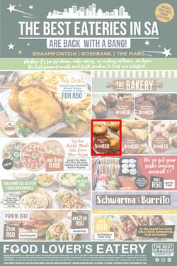 Food Lover's Eatery Braamfontein, Rosebank & The Marc : The Best Eateries In SA (29 June - 3 July 2020), page 1