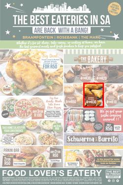 Food Lover's Eatery Braamfontein, Rosebank & The Marc : The Best Eateries In SA (29 June - 3 July 2020), page 1