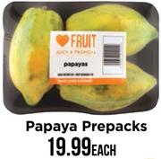 Papaya Prepacks-Each
