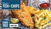 Hake & Chips Combo-Per Combo