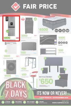 Fair Price : Black 7 Days (24 November - 30 November 2025), page 1