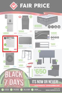 Fair Price : Black 7 Days (24 November - 30 November 2025), page 1