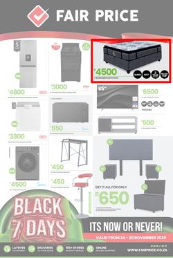 Fair Price : Black 7 Days (24 November - 30 November 2025), page 1