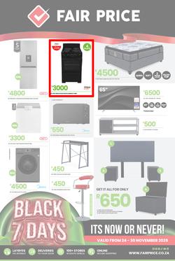 Fair Price : Black 7 Days (24 November - 30 November 2025), page 1