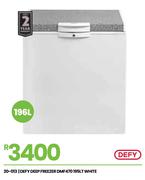 Defy 195L White Deep Freezer DMF470 20-013