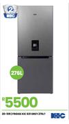 KIC 276Ltr 631 Grey Fridge 20-591