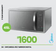 Midea 45Ltr Digital Mirror Microwave Oven 24-245