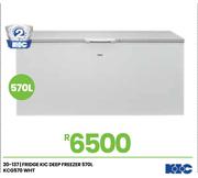 KIC 570L White Deep Freezer/Fridge KCG570 20-137