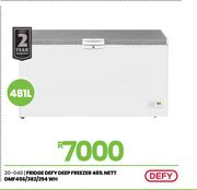 Defy 481L Nett White Deep Freezer/Fridge DMF456/382/294 20-040