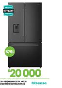 Hisense 575L Multi Door SxS Fridge 20-581
