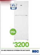 KIC 170L Nett White Fridge KTF518WH 20-400