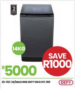 Defy 14Kg Washing Machine DTL 160 22-312
