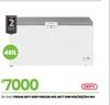 Defy 481L Nett WHT Deep Fridge/Freezer DMF456/382/294 20-040