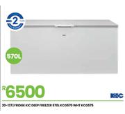KIC 570L WHT Deep Fridge/Freezer KCG570/KCG575 20-137