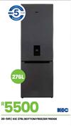 KIC 276L Bottom Freezer/Fridge 20-591