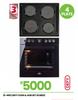 Univa Oven Hob Set U336B 21-480