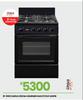 Univa 60cm 4 Burner Gas Stove UG016 21-550