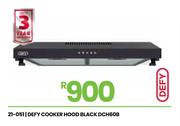 Defy Black Cookerhood DCH60B 21-051