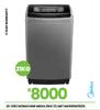 Midea 21Kg T/L MET W/Machine MA500W210/G 22-338