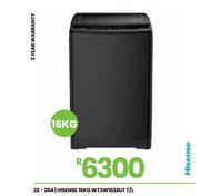 Hisense 16Kg T/L W/Machine WT3W1622UT 22-354