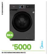 Midea 8Kg Front Loader Washing Machine 22-333