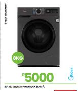Midea 8Kg Front Loader Washing Machine 22-333