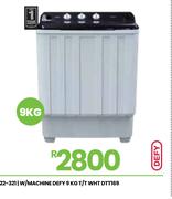 Defy 9Kg T/T WHT Washing Machine DTT169 22-321