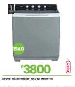 Defy 15Kg T/T Met W/Machine DTT151 22-295