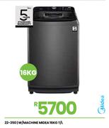 Midea 16Kg T/L W/Machine 22-350