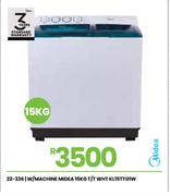 Midea 16K T/T WHT W/Machine KL15TTG1W 22-336