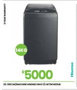 Hisense 14Kg T/L W/Machine WT3K1423UB 22-300