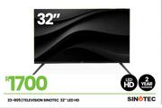 Sinotec 32" HD LED Television 23-805