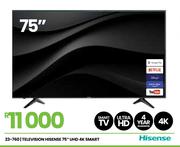 Hisense 75" UHD 4K Smart Television 23-760